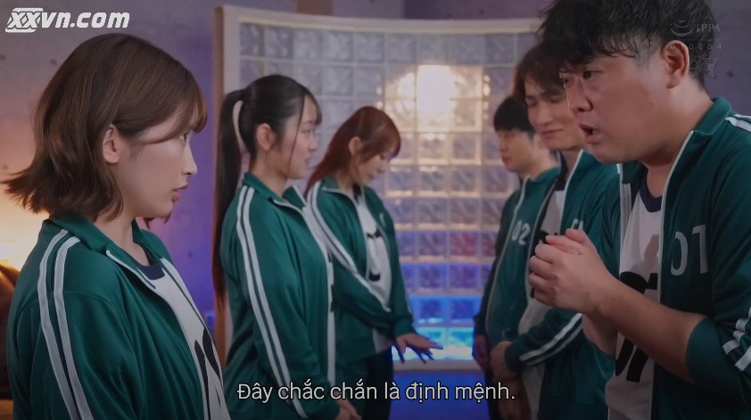 Squid game phiên bản Jav gái xinh vú đẹp | Địt tập thể